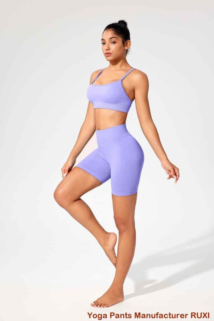 Chic Mini Flare Leggings pentru femei RUXI r116