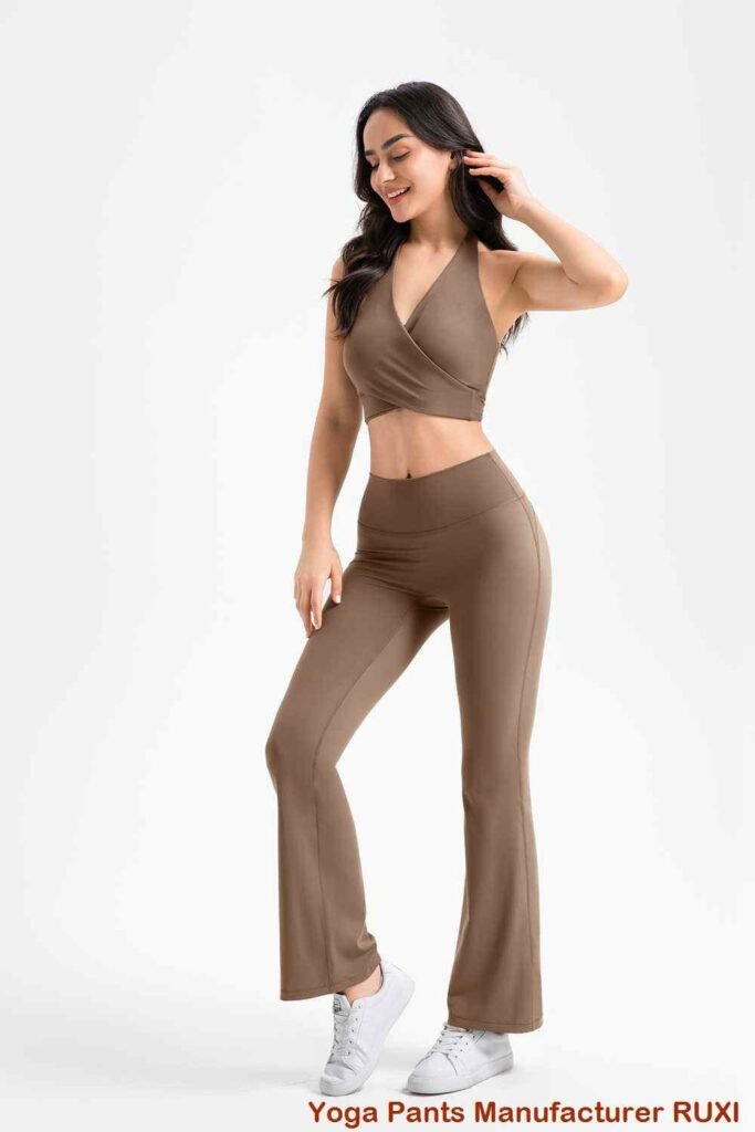 Pantaloni scurți bej de performanță atletică RUXI r2915