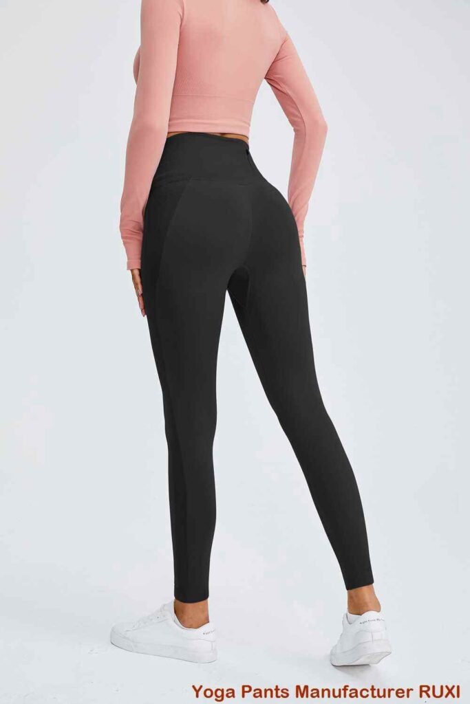 Pantaloni scurti de yoga comozi moale elastic respirabili