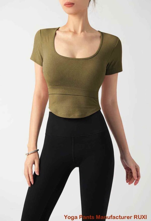 pantaloni scurți sport cu buzunare cu fermoar RUXI r1814