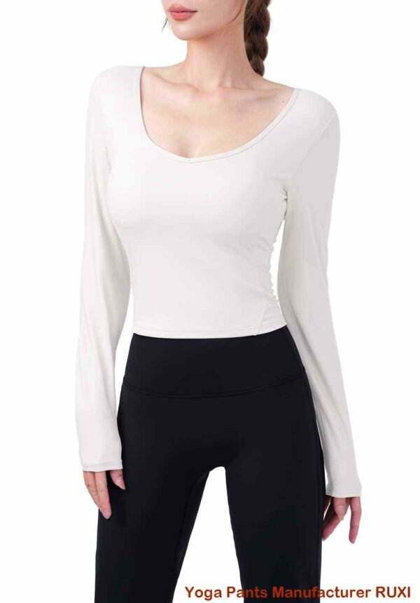 pantaloni scurți portocalii de sport RUXI r1892