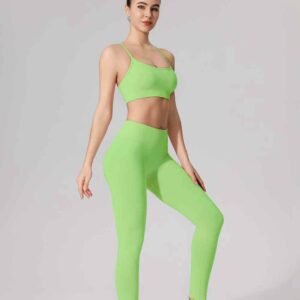 v pantaloni de yoga în talie RUXI r487