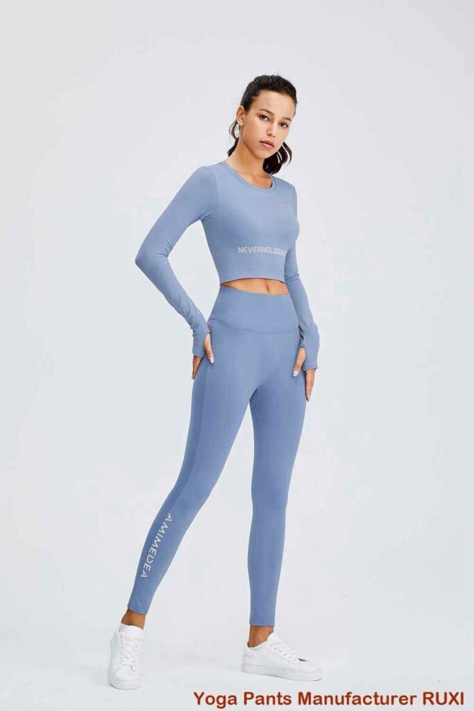 Pantaloni de lucru yoga cu buzunare RUXI r200