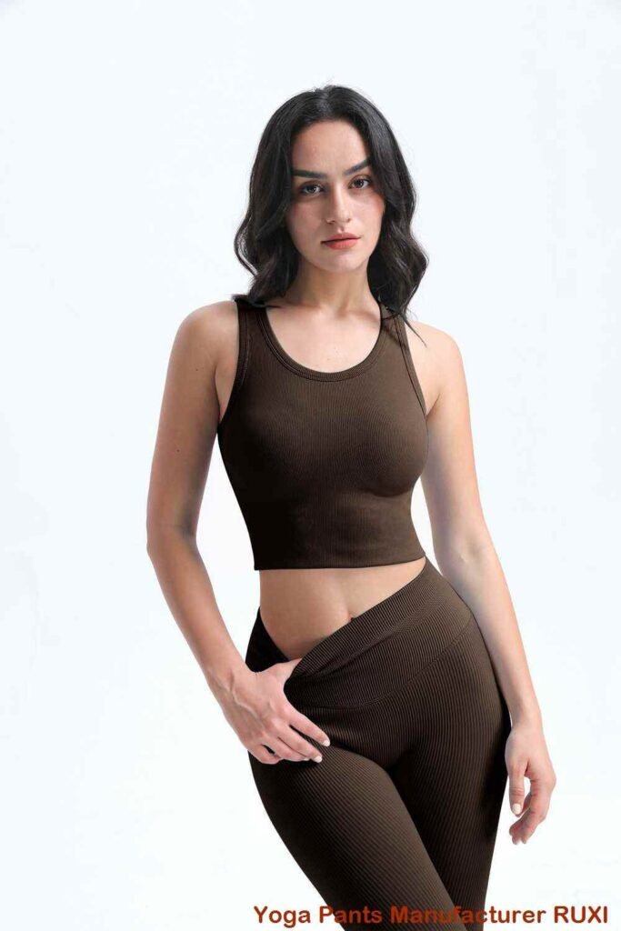 Top de yoga din plasă respirabil pentru femei RUXI r781