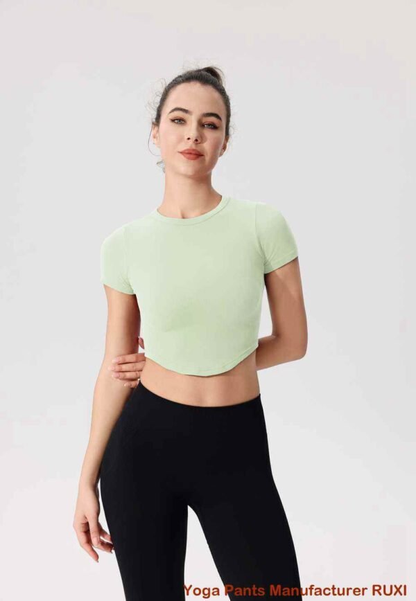 pantaloni de yoga cu cordon RUXI r376