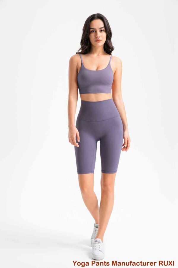 pantaloni scurți verzi de antrenament RUXI r2082