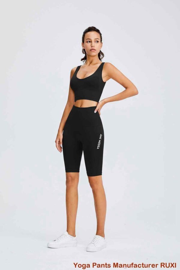 pantaloni scurți de compresie de hochei RUXI r2179