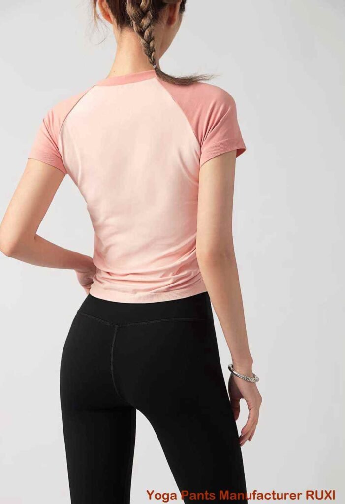 pantaloni scurți atletici cu talie medie RUXI r3023