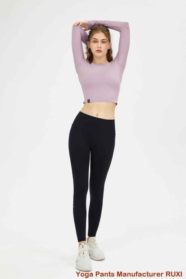 Pantaloni de antrenament activ pentru femei fără jambiere