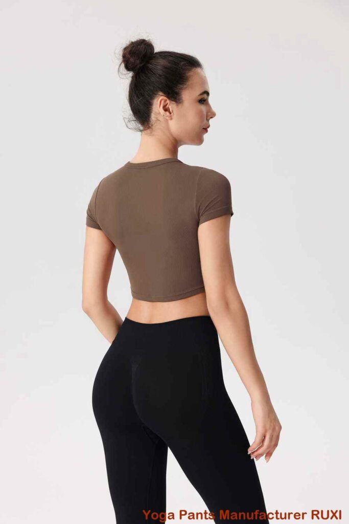 pantaloni de yoga albastri RUXI r175