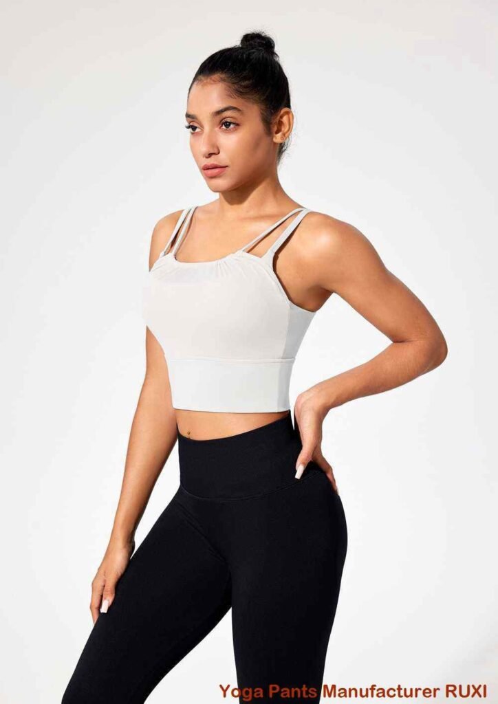 pantaloni scurți de alergare cu spandex pe dedesubt RUXI