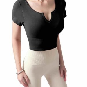 Vestă de gimnastică montată Îmbrăcăminte sportivă slim fit