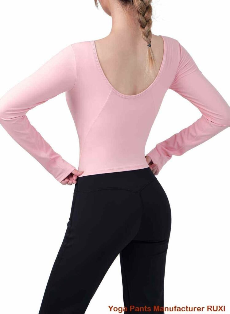 pantaloni scurți de yoga din plasă RUXI r3494