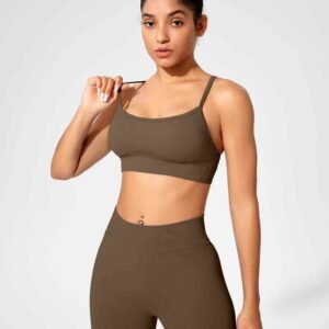 Pantaloni negri cu talie înaltă RUXI r831