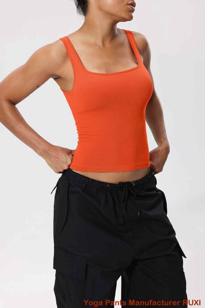 pantaloni scurți yoga cu talie medie RUXI r3424