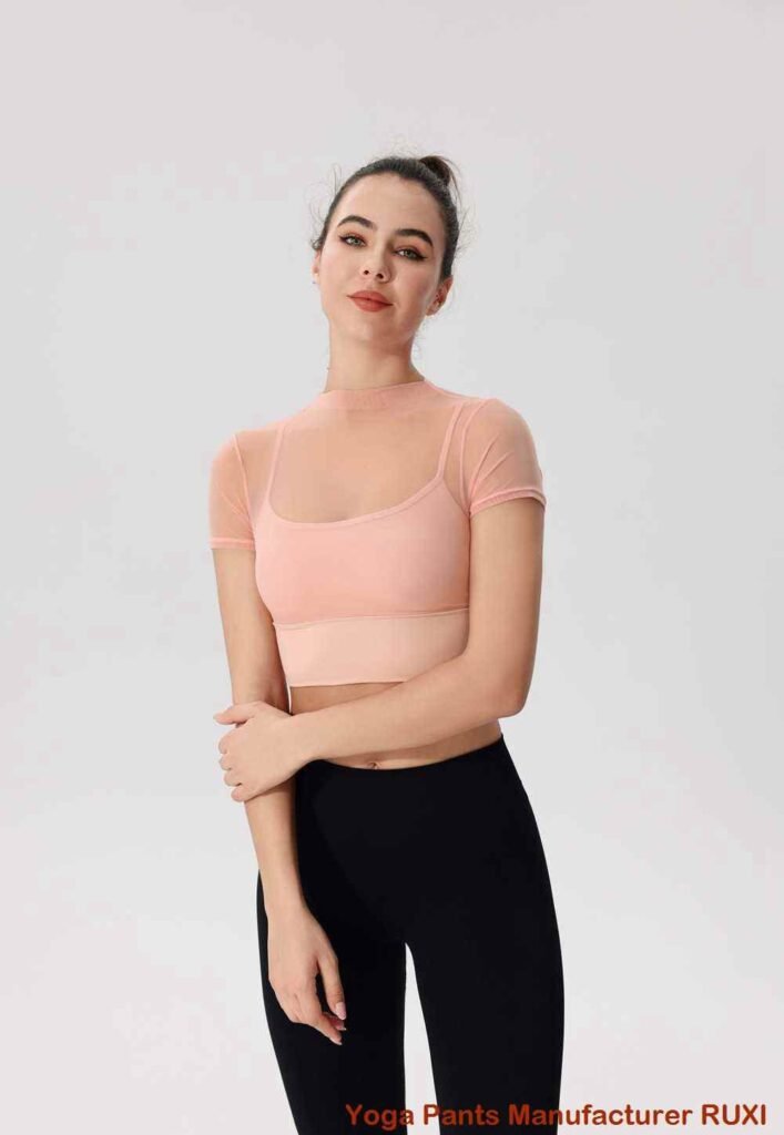 Pantaloni scurti de antrenament pentru femei RUXI r2731
