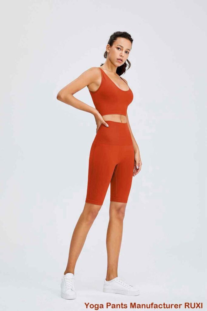 Pantaloni yoga din lana merinos pentru femei RUXI r745