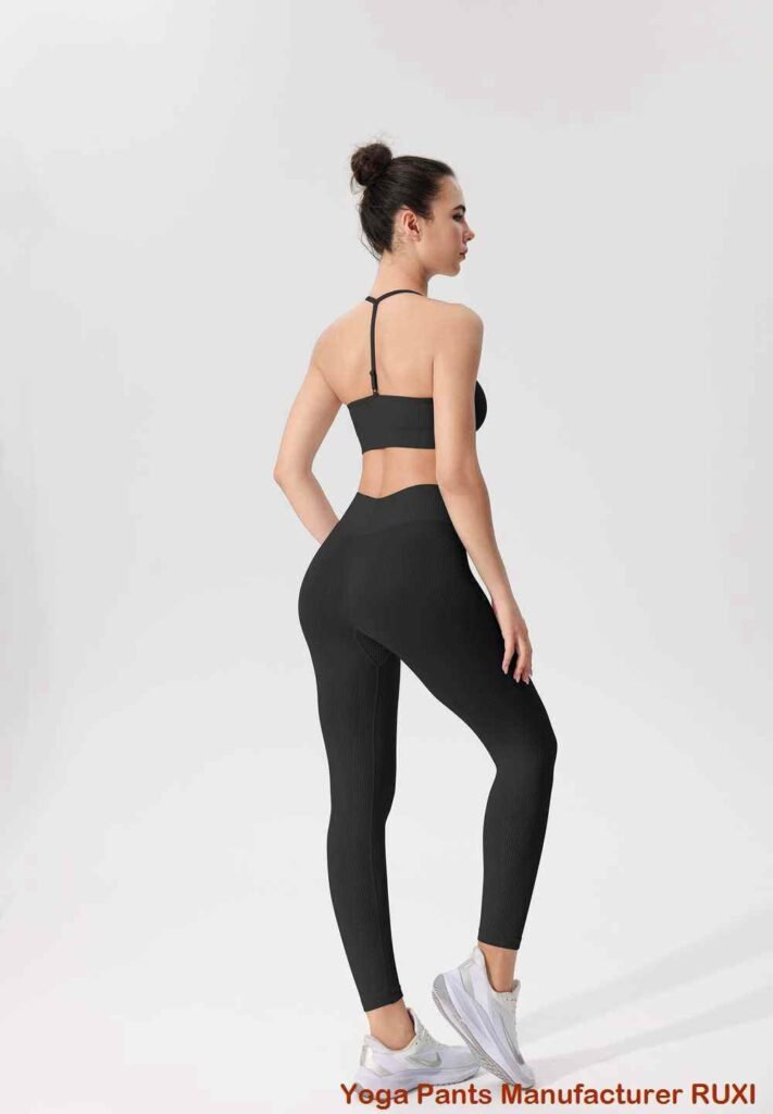 Pantaloni de antrenament eleganti pentru femei RUXI r3645