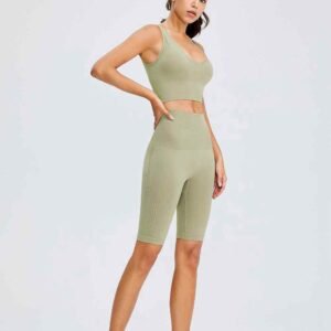 Pantaloni de yoga lungi flare pentru femei RUXI r388